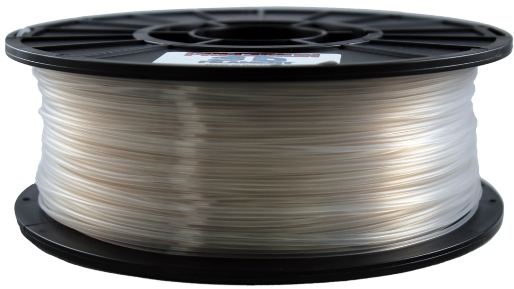 Natural Clear [Translucent] PLA Filament [1.75MM] 2.2LB / 1KG Spool